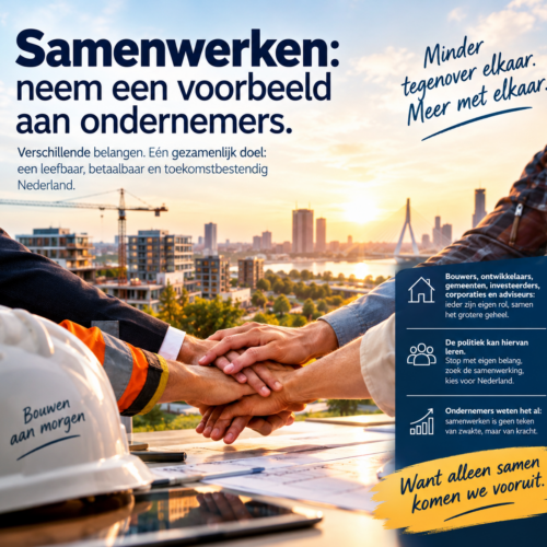 SAMENWERKEN: het gezamenlijke belang voorop